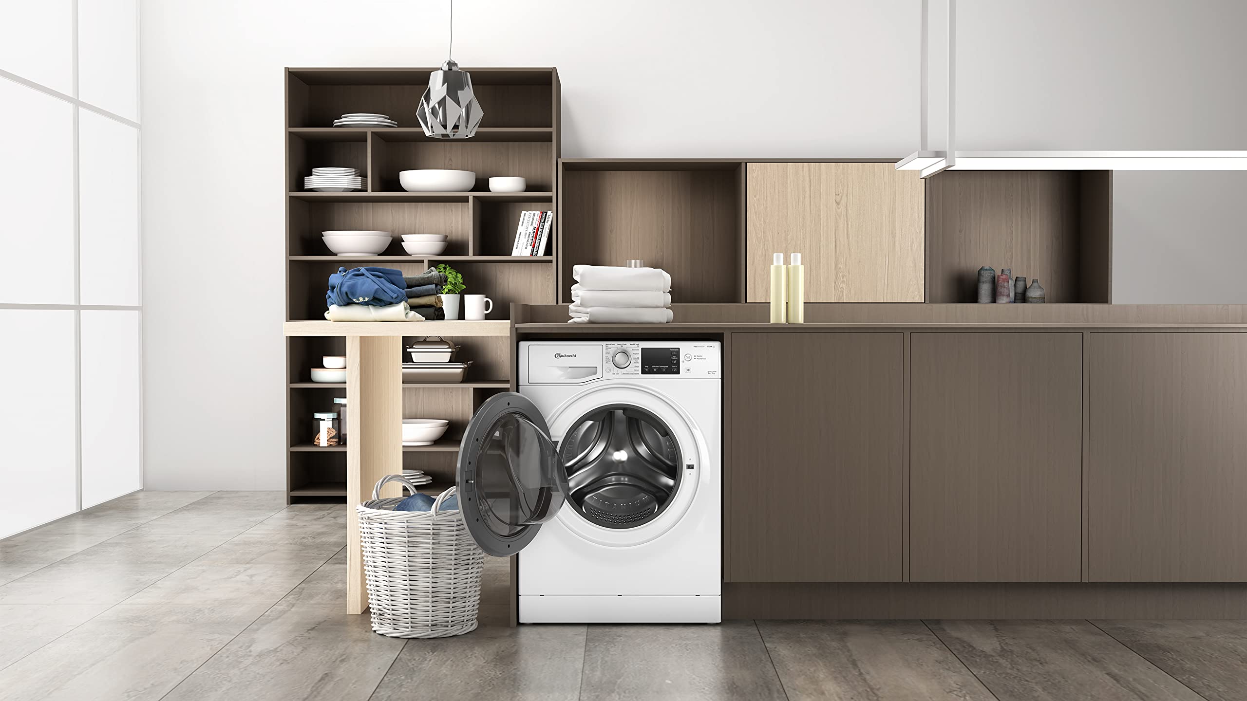 Bauknecht WATK Sense 96 41 N Waschtrockner 9/6 kg Waschen Trocknen Active Care Flecken 20° Dampf-Programm PRO-Inverter Motor Weiß