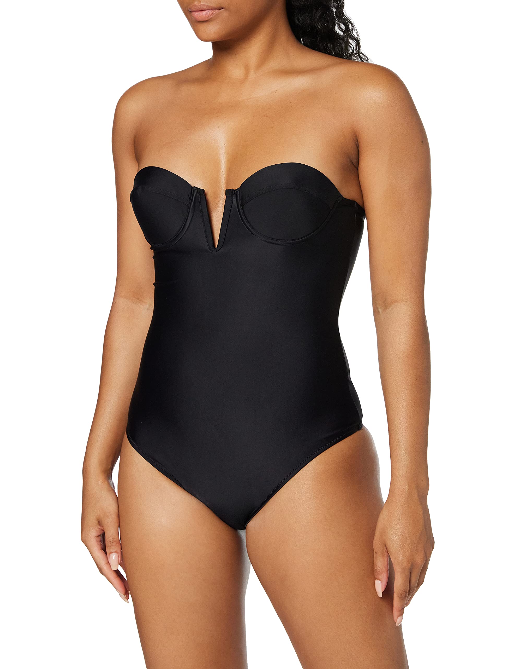 Pistol Panties Women's Evelyn Swimsuit, Black (Black 004), A (Size:UK 10)