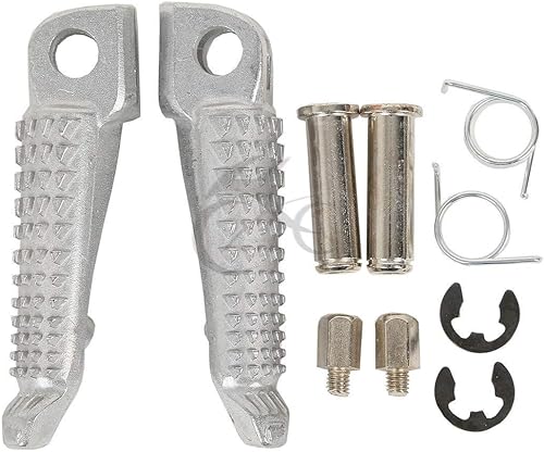 Miniatura 3 de TCT-MOTORPARTS Reposapiés delantero Estriberas para Kawasaki Ninja ZX6R ZX10R 650R Z750 Z1000 EX650 US