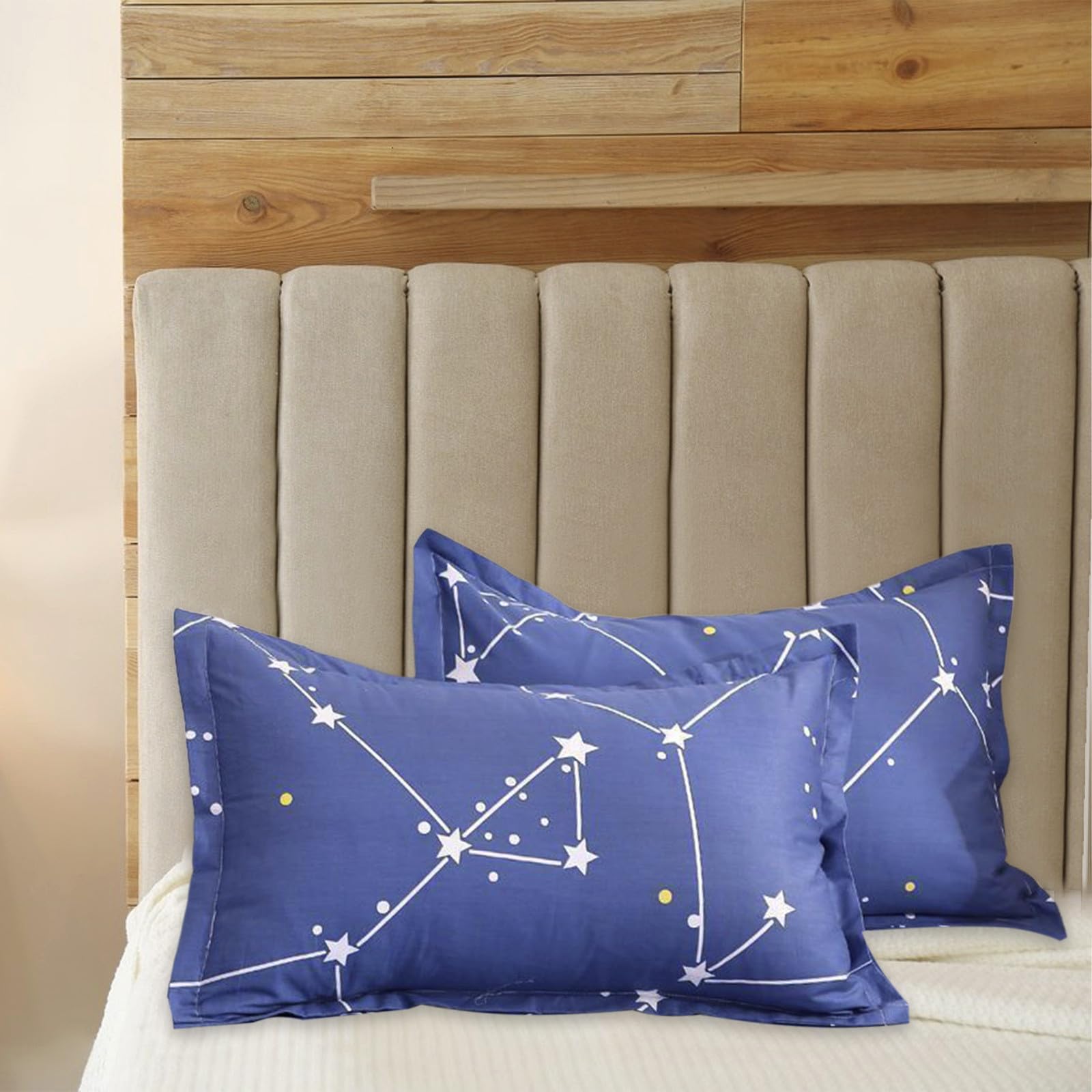 Body Pillows for Adults Soft Fluffy Pillowcase Set of 2 Cozy Bedding Pillow Covers for Home and Hotel