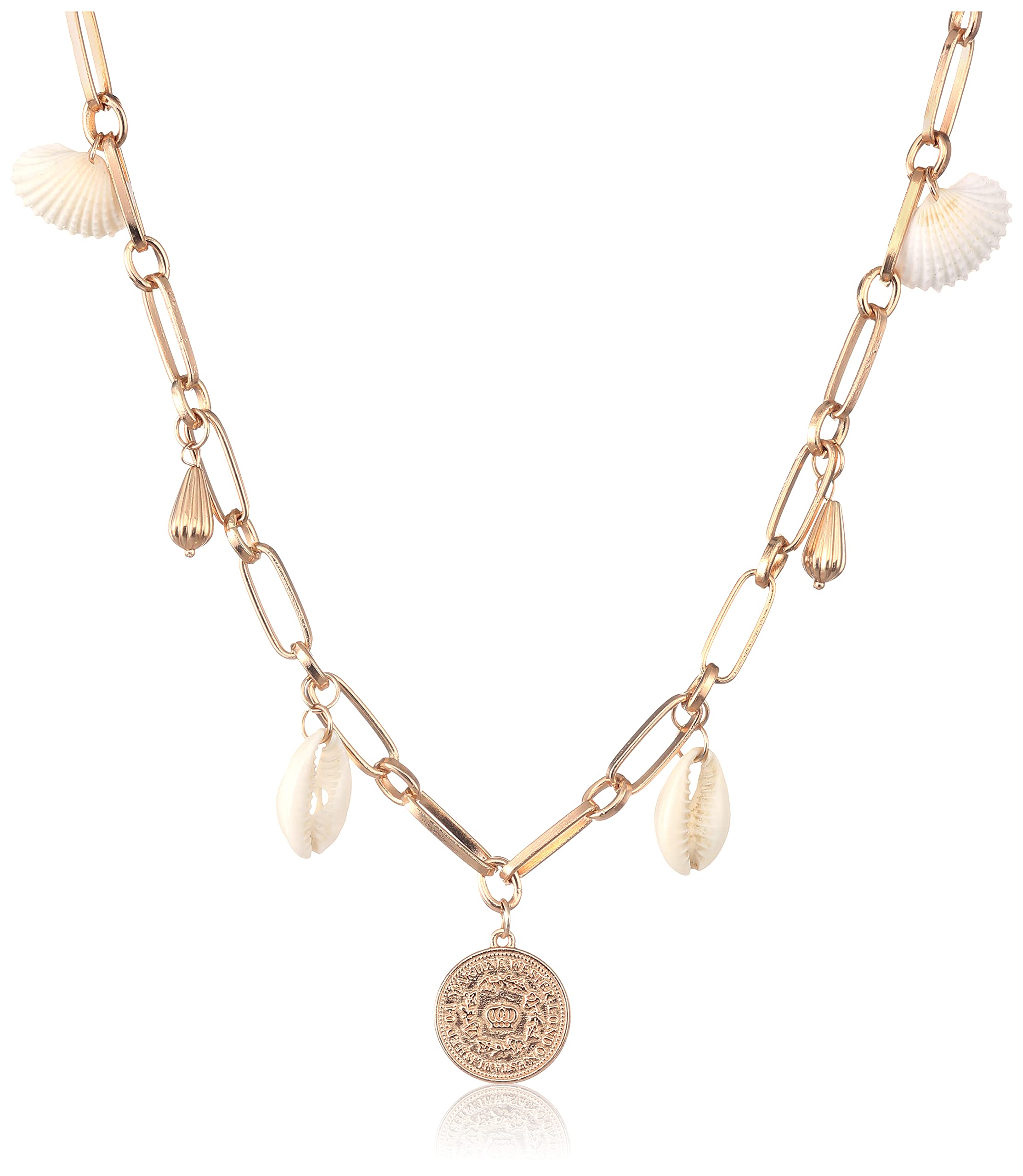 Multi Charm Chain Metal Necklace (B08ZS7V4HV) Amazon Price History, Amazon Price Tracker