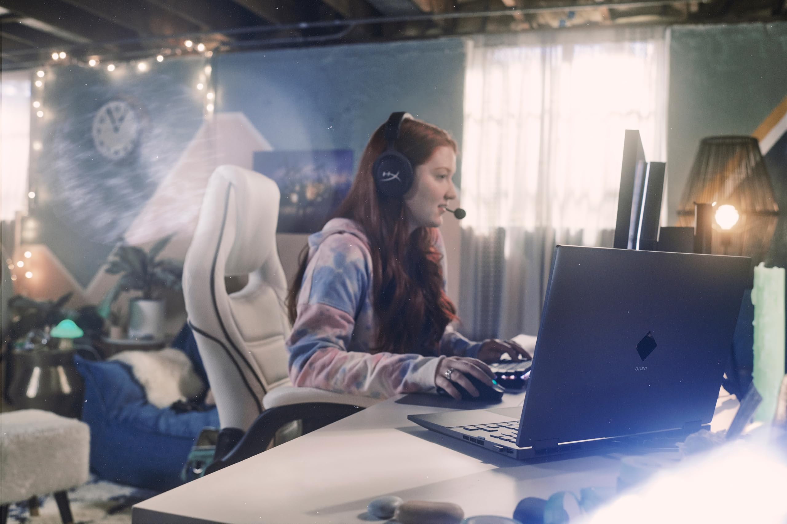 HP OMEN 16-n0000sf PC portatile Gaming 16.1" FHD IPS (AMD Ryzen 7 6800H, RAM 16 GB, SSD 1 TB, NVIDIA GeForce RTX 3070 Ti, AZERTY, Windows 11 Famiglia) Argento mica
