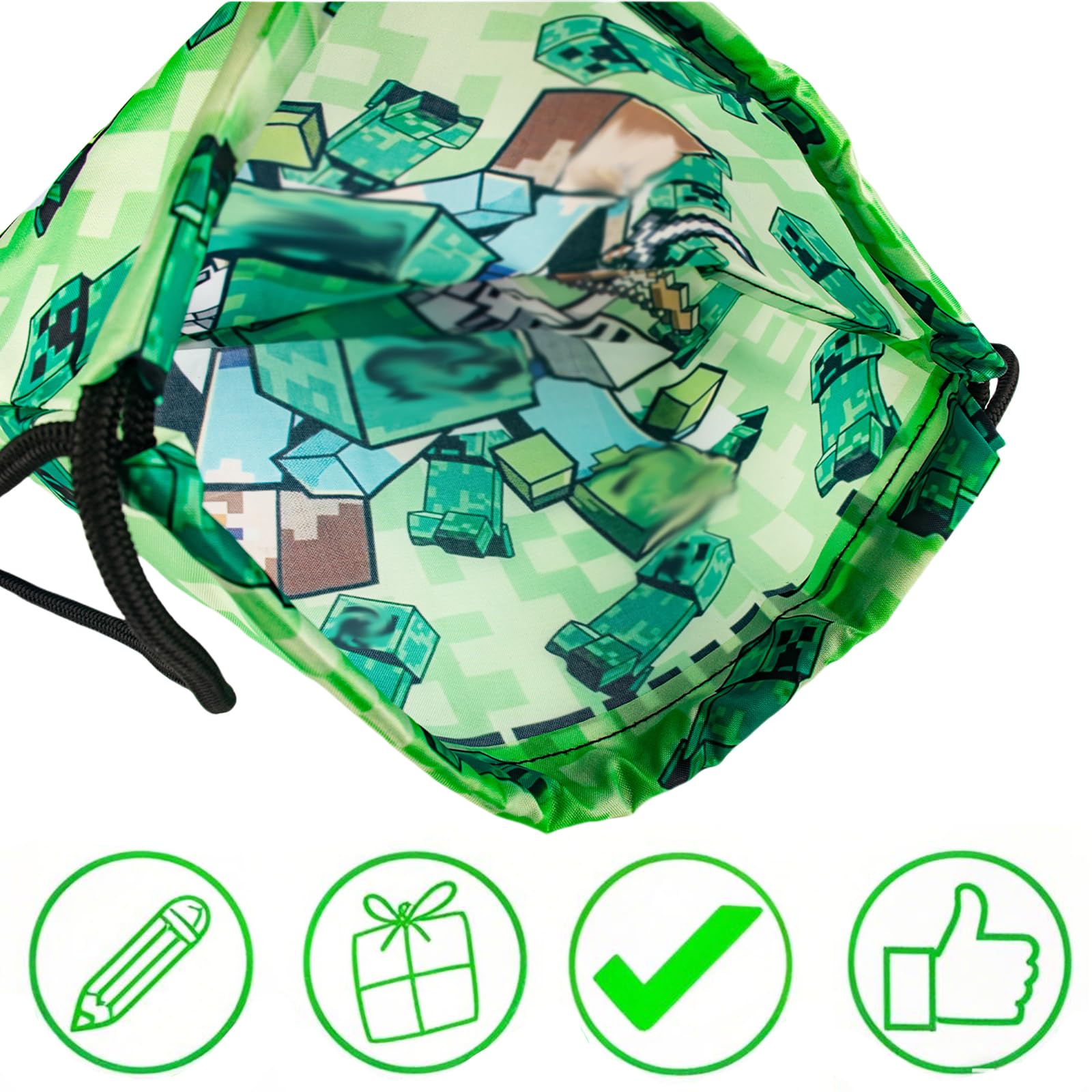 Sac à Cordon de Sport Enfant Étanche Pliable Sac Piscine