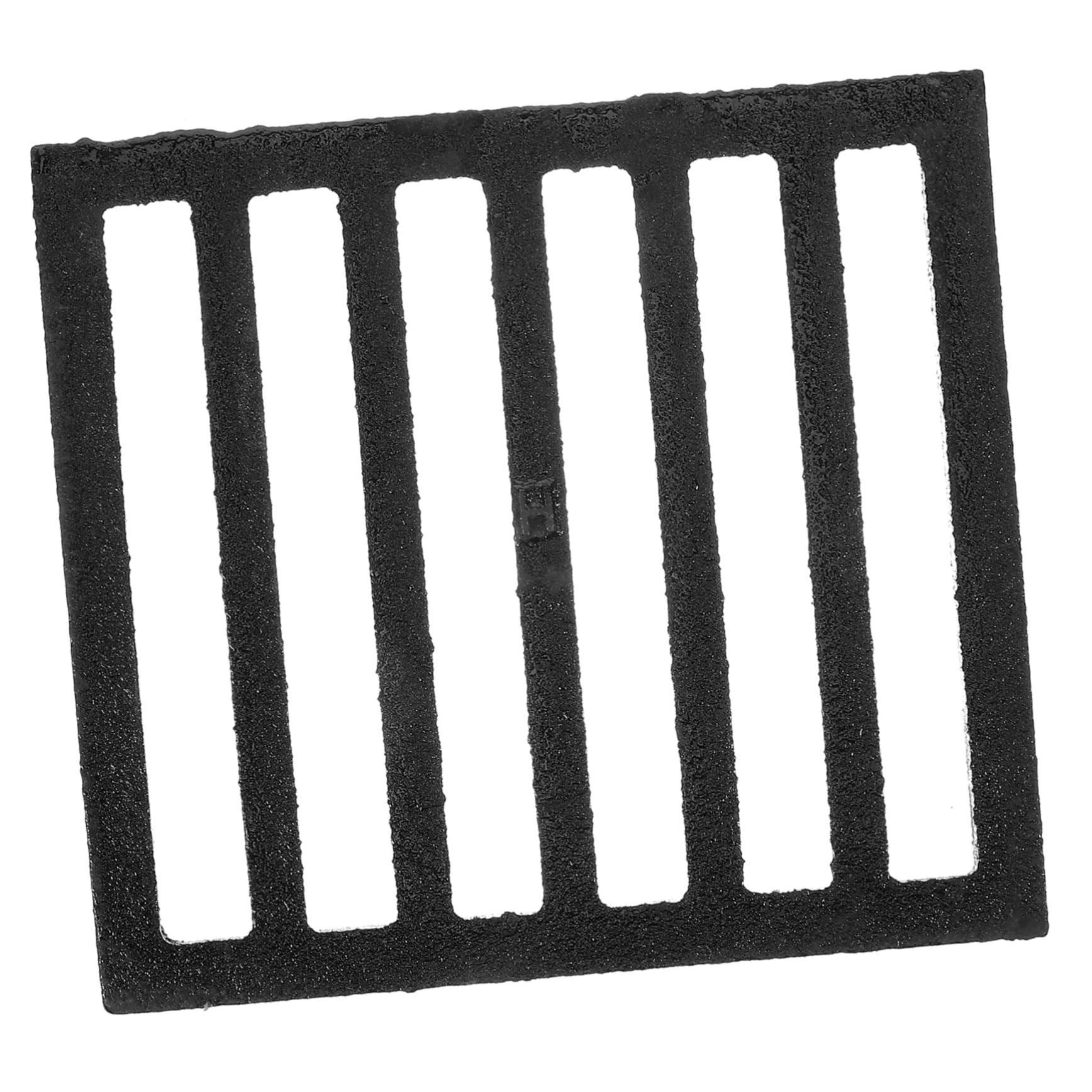 Negro Tapa de Desagüe de Hierro de Piso Rejilla Filtrante