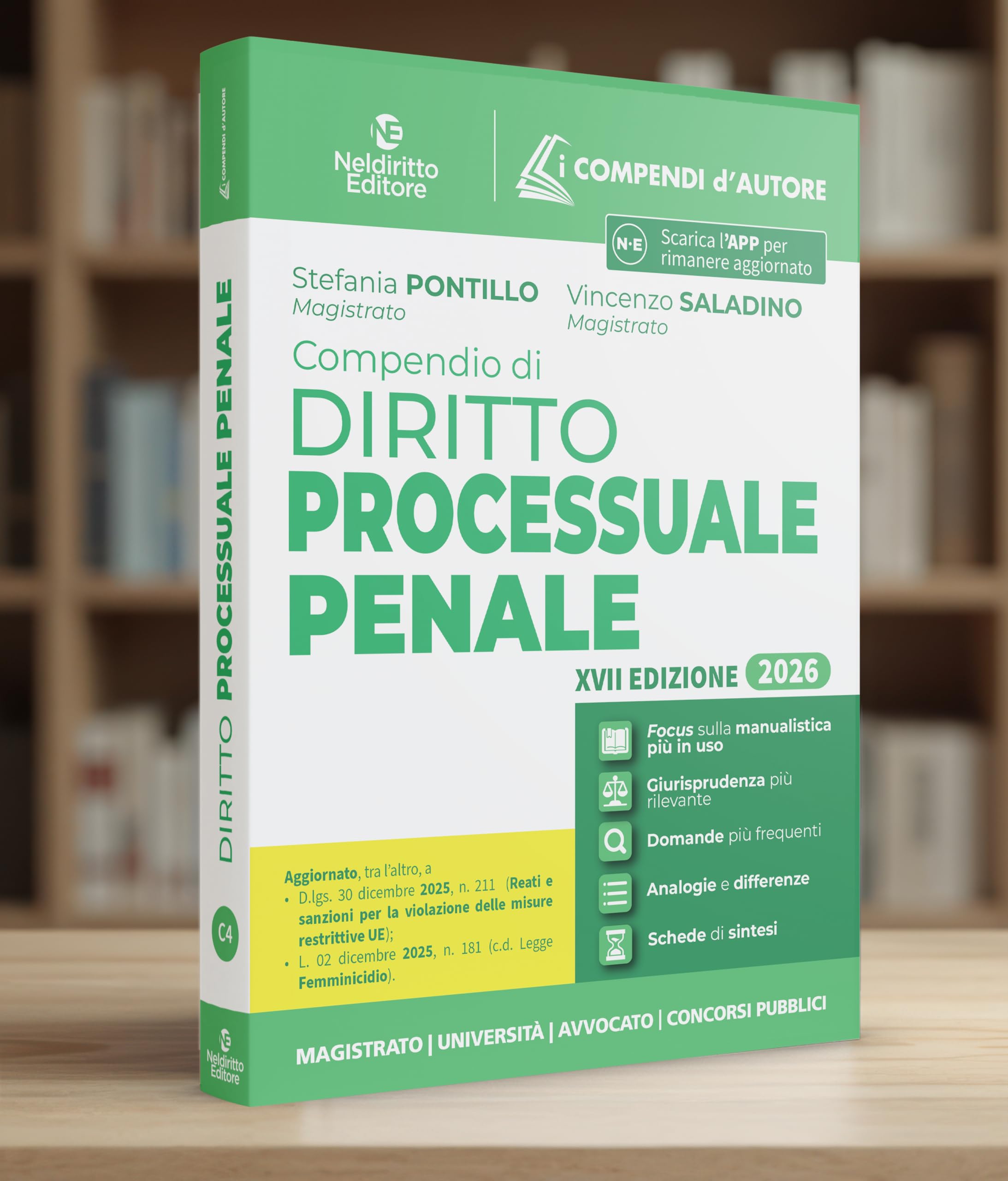 Compendio di procedura penale 2026