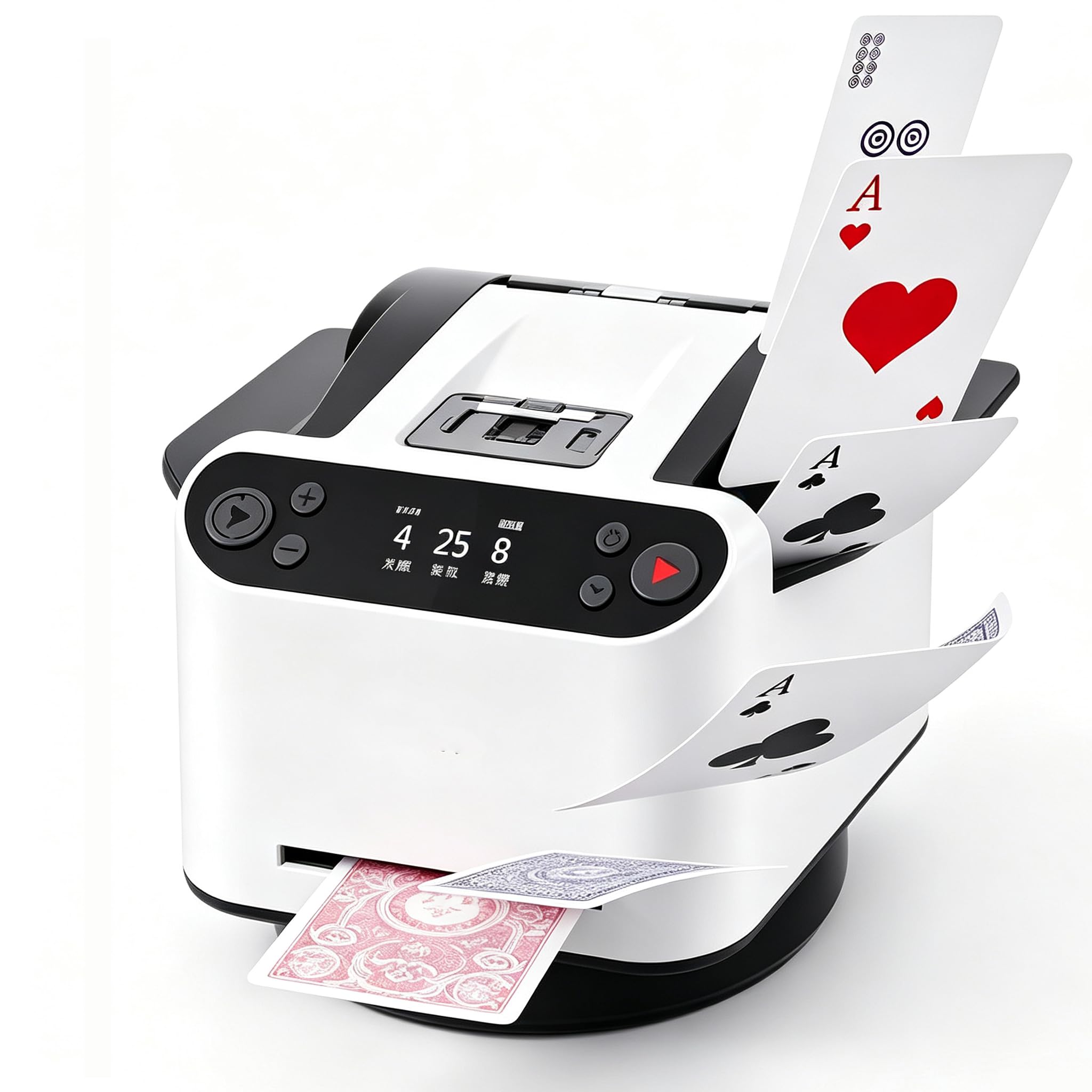 Shaker e distributore automatico di carte 2 in 1