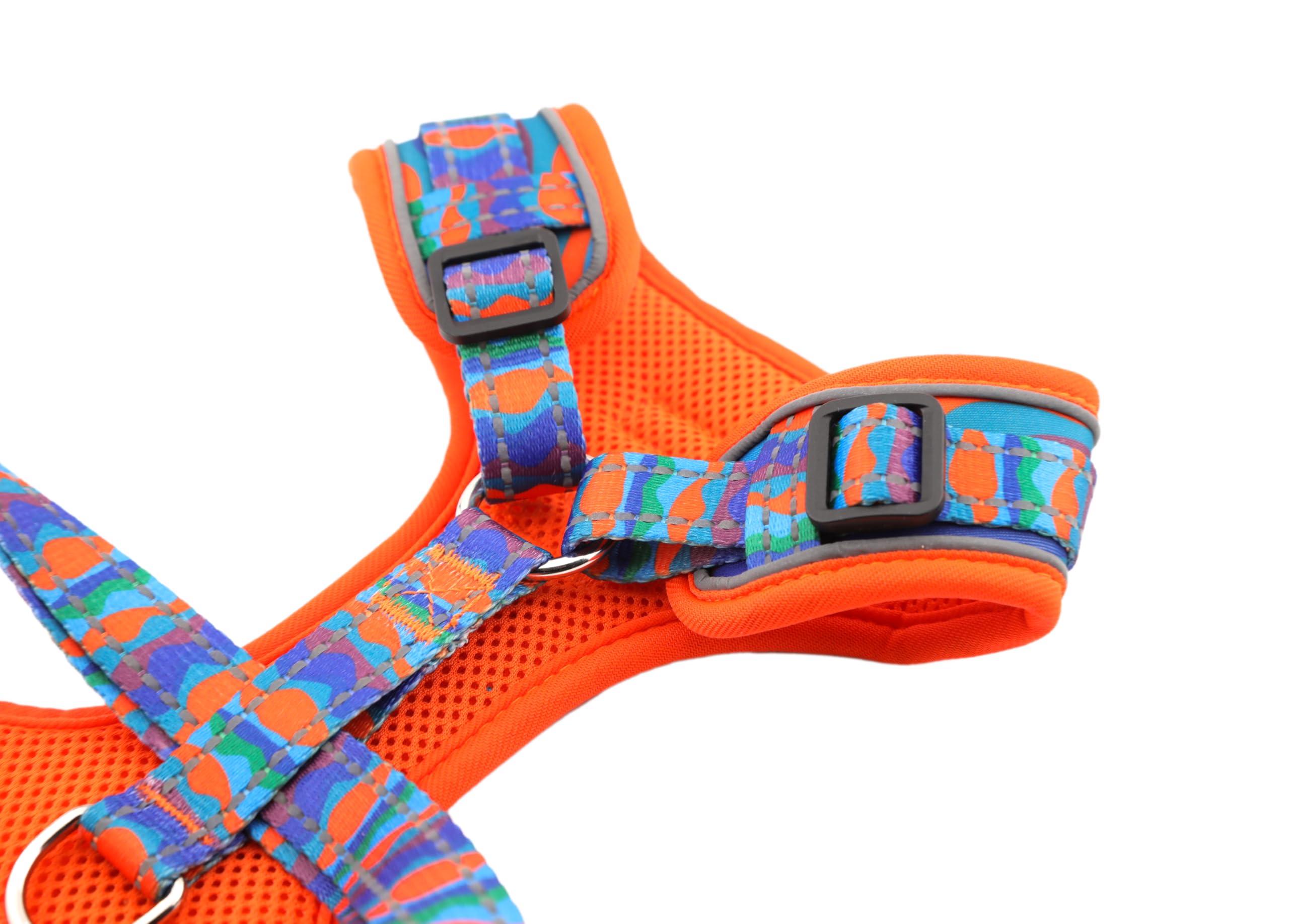 Doodlebone, Adjustable Airmesh Harness, Over Head Dog Harness with Adjustable Neck and Chest, Dual D Rings - Image 4