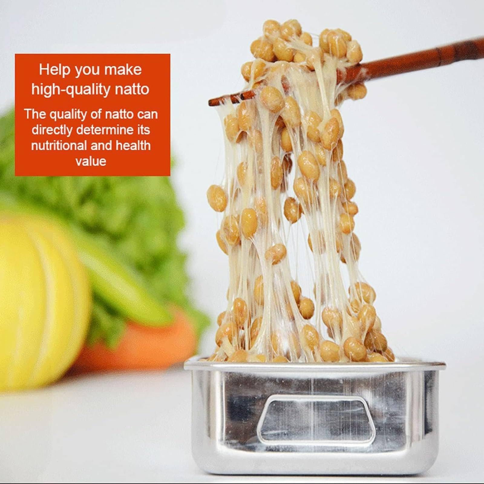 Fermentador automático con control de panel inteligente para yogur y tempeh uso doméstico