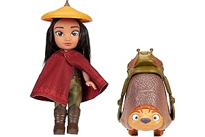 Disney Raya and the Last Dragon Raya and Tuk Tuk Toy Set:...