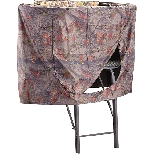 Guide Gear Universal Hunting Tree Stand Blind, Camo Tent, Deer Hunting Accessories