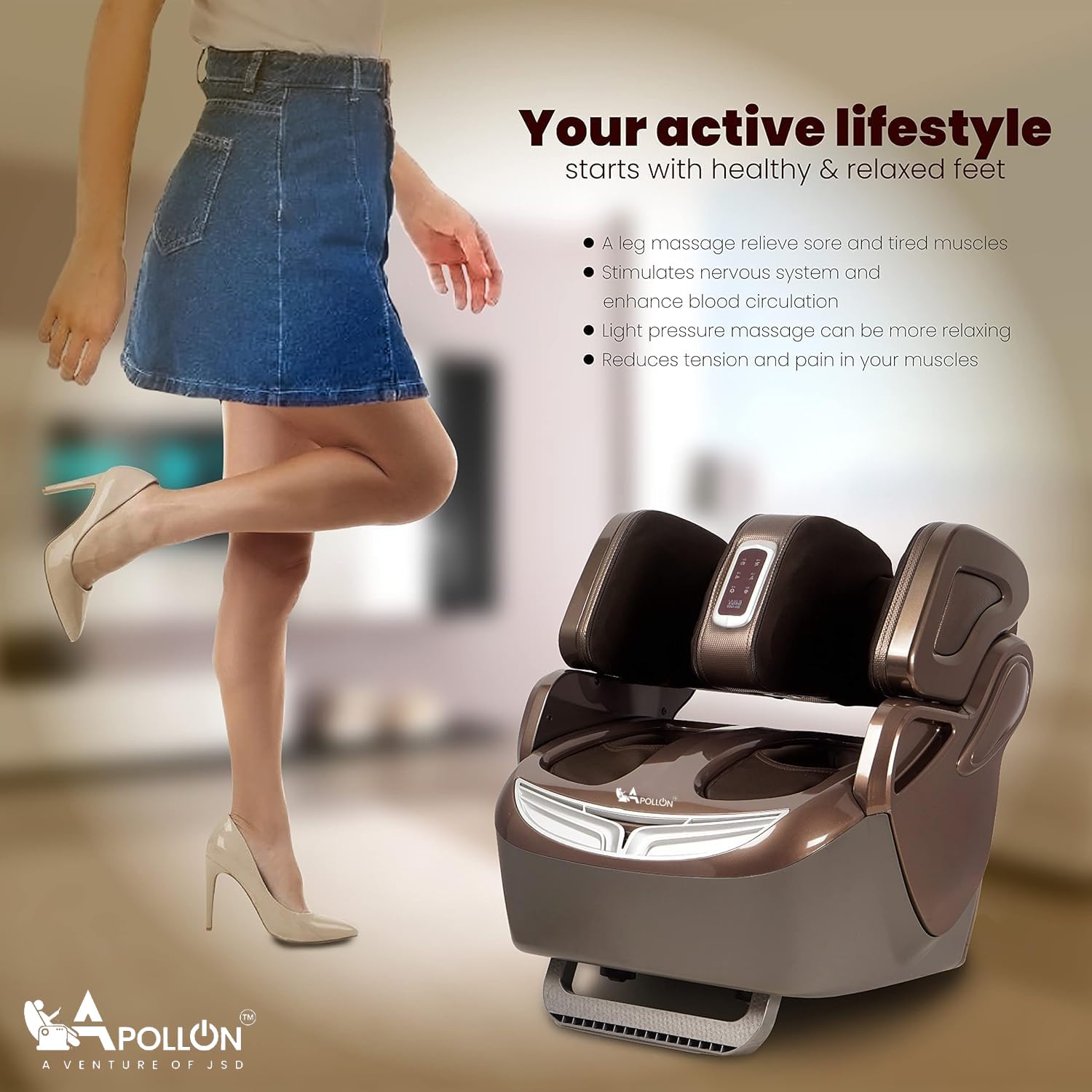 Apollon 868/416 For legs, legs, thigh and knee massage, 360 ° full rap airbags, 3 levels of separate massage combinations with corded electric (brown) with 3 levels of 3 levels of 3 levels for pain relief heating therapy. Apollon 868/416 For legs, legs, thigh and knee massage, 360 ° full rap airbags, 3 levels of separate massage combinations with corded electric (brown) with 3 levels of 3 levels of 3 levels for pain relief heating therapy.
