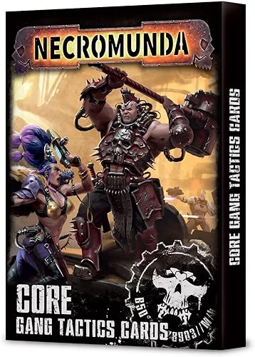 Games Workshop - NECROMUNDA: Tarjetas de tácticas de pandillas CORE