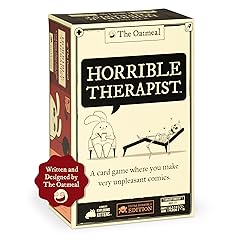 Horrible Therapist: Extra Horrible Edition by Exploding Kittens - A Card Game for 3-8 Players, Ages 17+ - Adult Party Game for Family Night