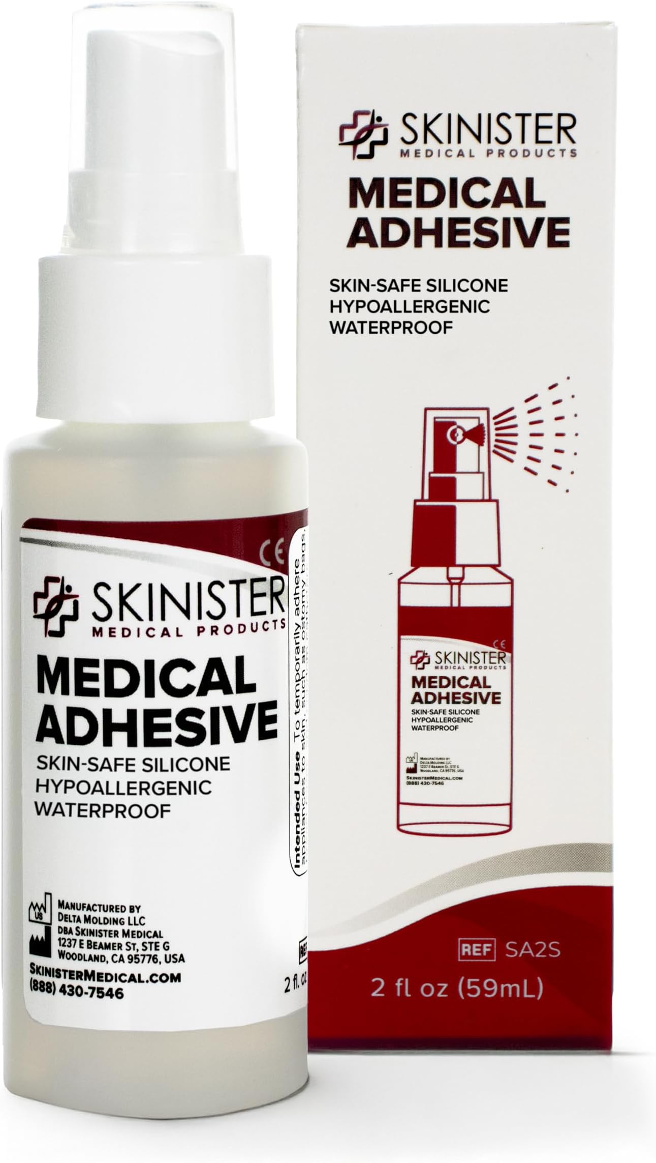 Prosthetic Medical Adhesive | Ostomy, Mastectomy, SFX (2oz)