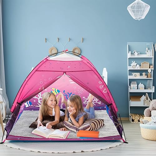 Miniatura 7 de Space World - Tienda de campaña para niños, tienda de campaña plegable para niños, tienda de campaña desplegable para interiores y exteriores, para