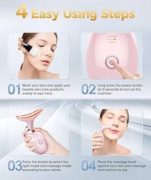 7 in 1 Skin Care Tools 美顔器 ホワイト Facial Massager Skin Care Tools 7 In 1 Face Lifting Machine