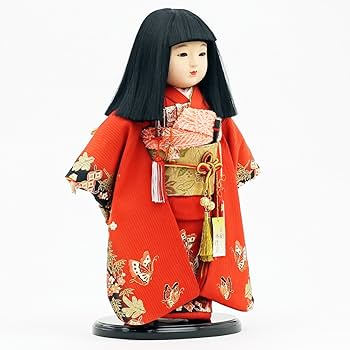 市松人形 ケース付き 雛人形 お出迎え人形 Amazon | 人形工房天祥 雛人形 市松人形 ケース飾り 限定