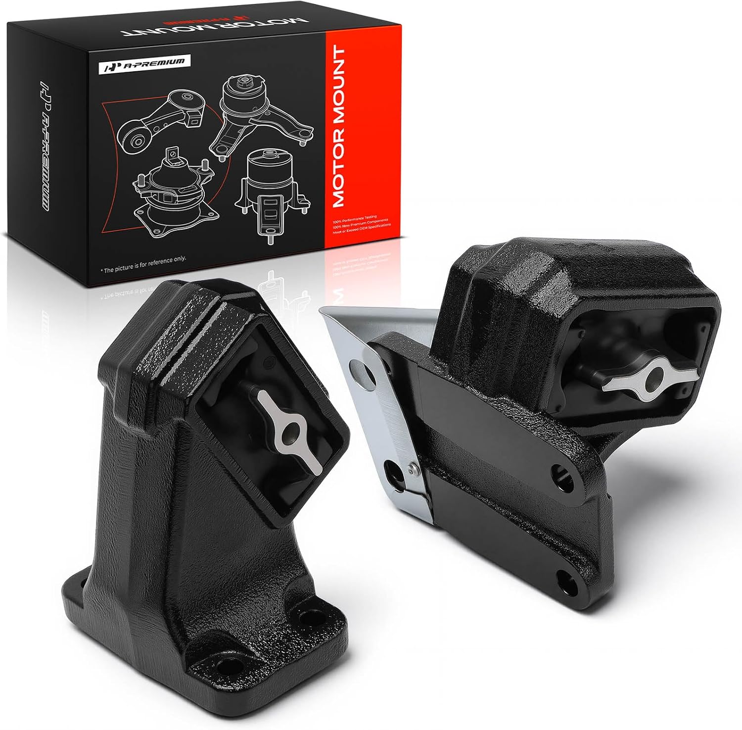 A-Premium Front Left and Right Engine Mount Set for Ram 2500/3500 6.7L