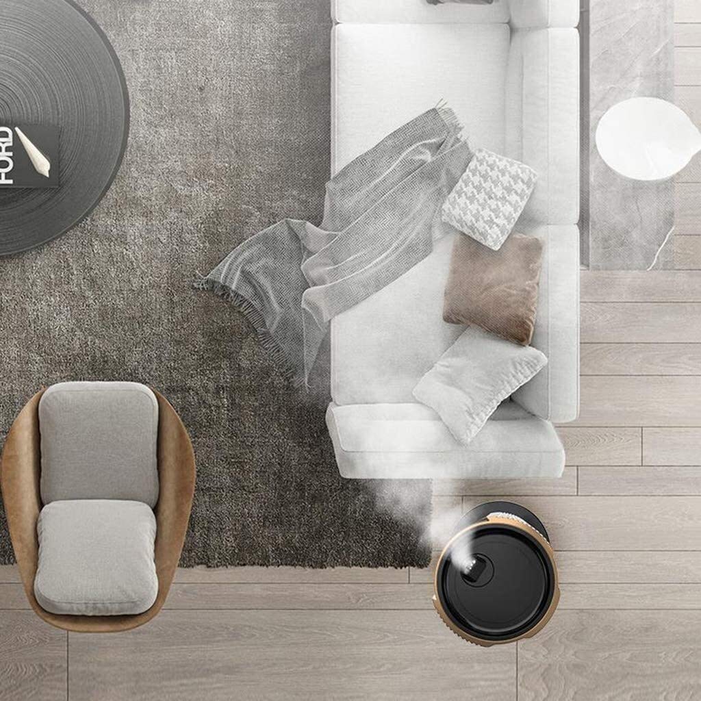Humidificadores para Dormitorio, humidificadores de Aire, Agua Superior doméstica de pie, purificador de Aire Inteligente de Gran Capacidad de 9L para Dormitorio y Sala de Estar, Apagado automático