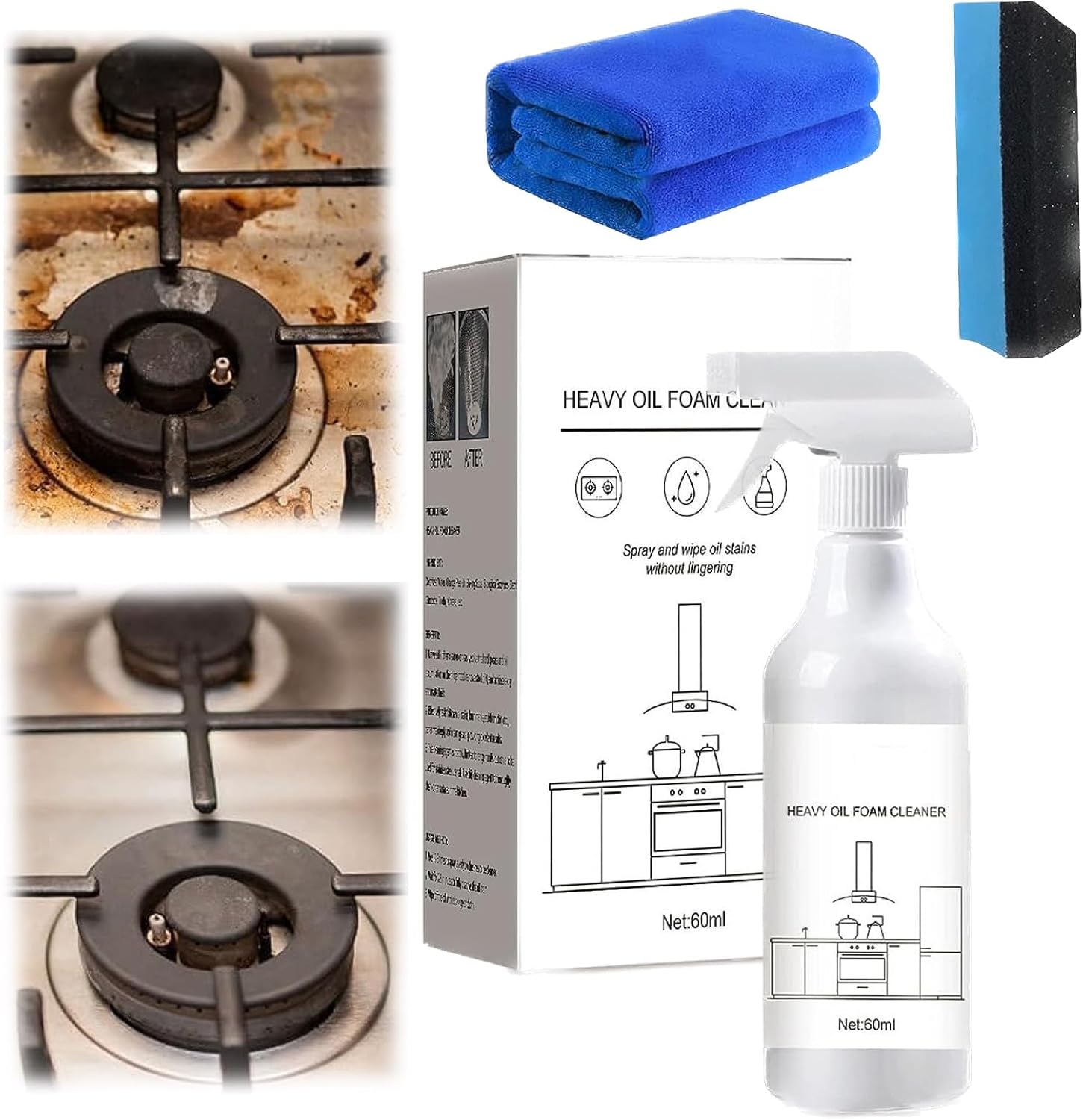 LONGLUAN Splash Foam Spray, Splash Spray Tablets & Spray