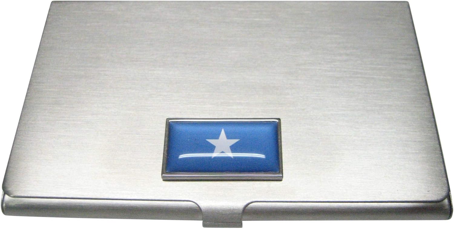 Kiola Designs Thin Bordered Federal Republic of Somalia Flag Business Card Holder