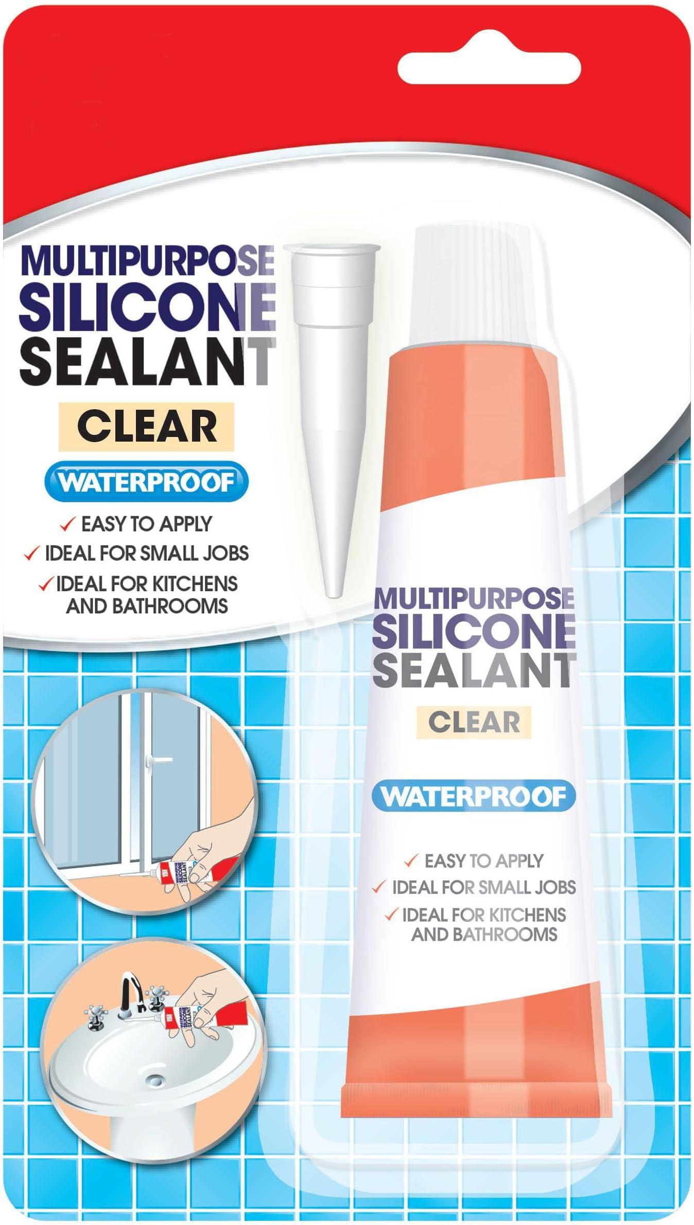 151 Silicone Sealant Clear Waterproof 70G