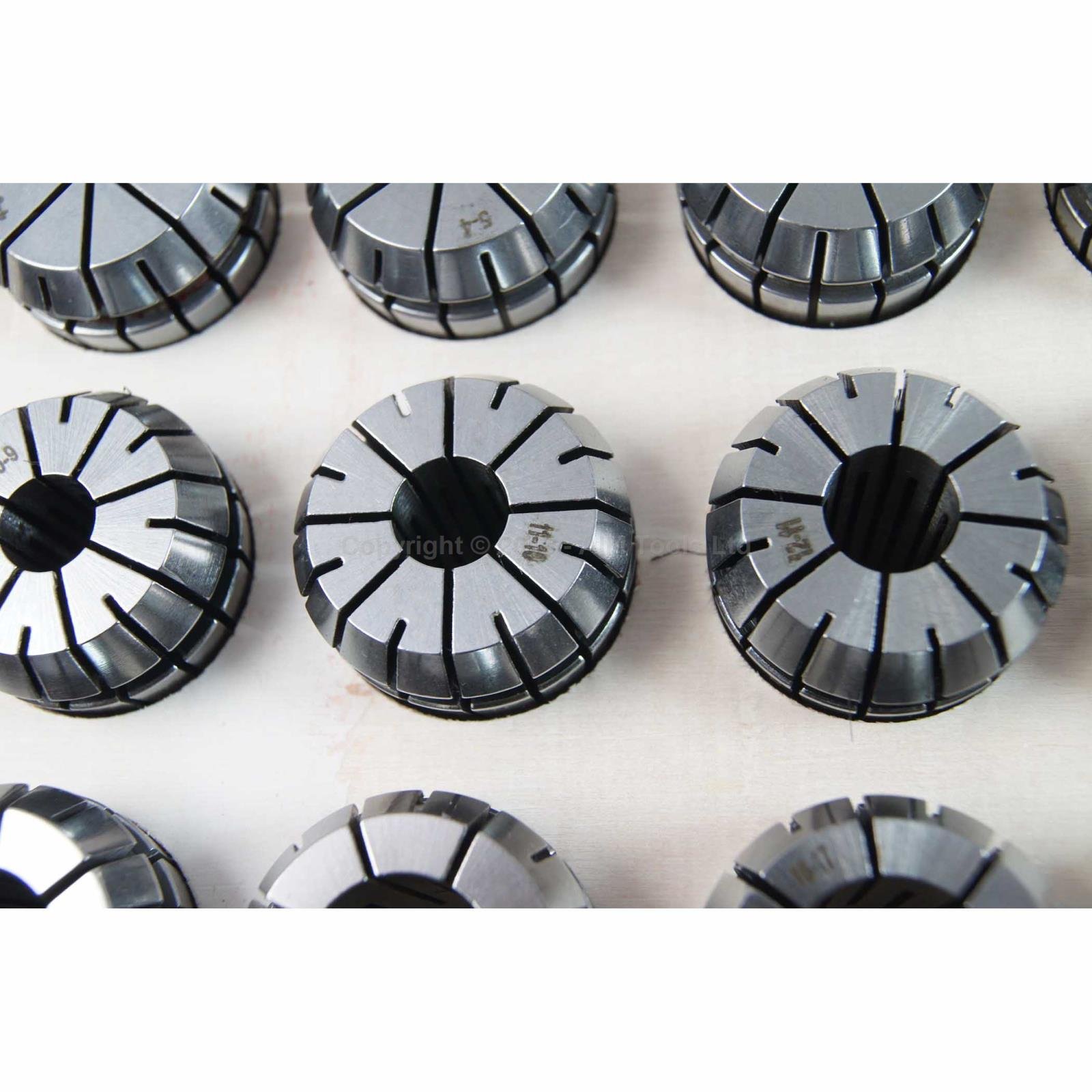 110282 ER25 ER32 ER40 Boquilla Mandril Set 7 Piezas Para 22PCs CNC Torno Fresadora Herramienta