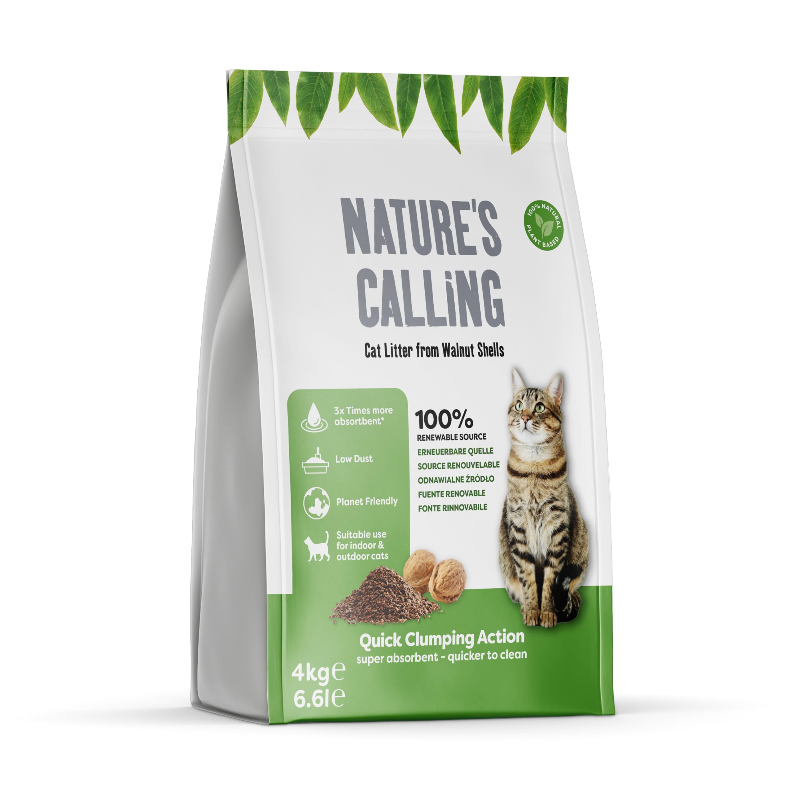Nature's Calling Cat Litter - 4Kg