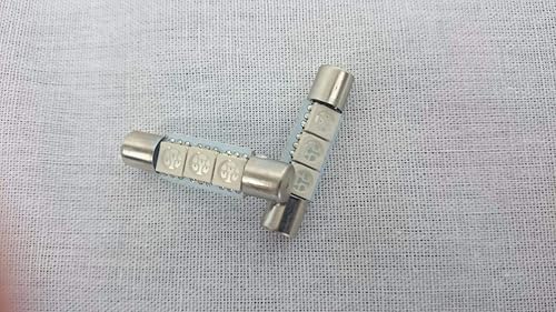 Miniatura 3 de 2 luces LED blancas para visera 6614F, 6641, 6614, 1.142 in, F30-WHP TS-14V1 de Equinox Global