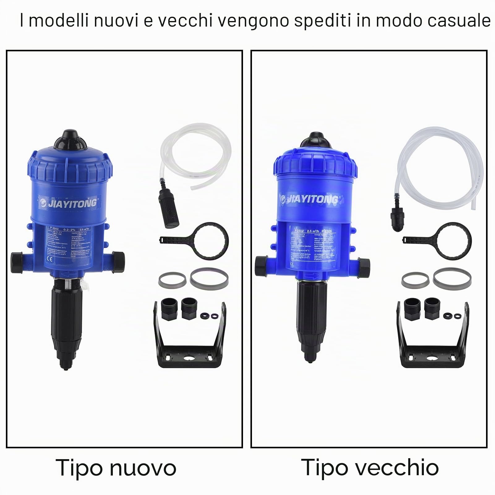 Iniettore di Fertilizzante Regolabile 0,2% -2%, Distributore Automatico di Fertilizzante, Dispositivo di Dosaggio Dosatore per Bestiame da Giardino