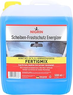 NIGRIN Windscreen Frost Protection Ready Mix Energizer, 5 Litres, Effective up to -…