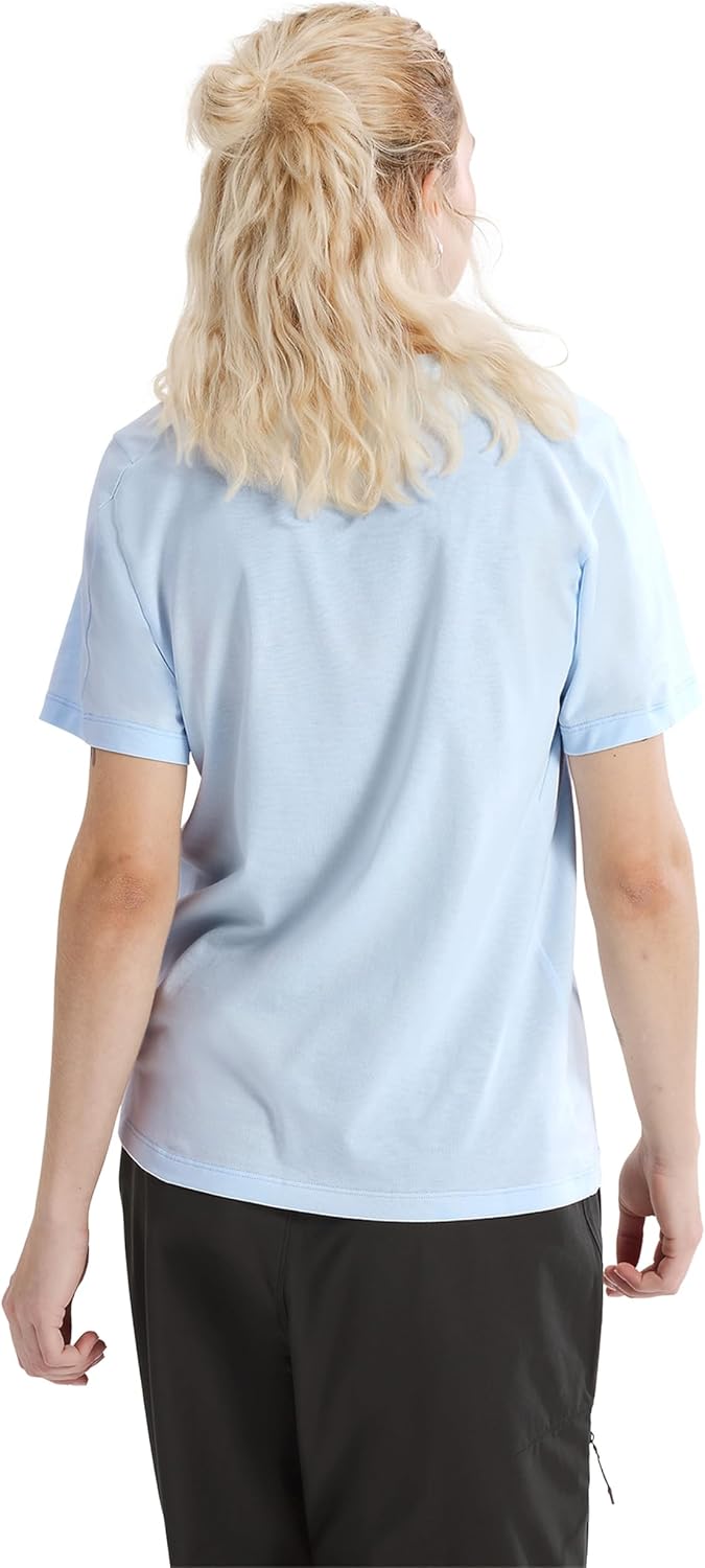 Arc'teryx Kragg SL Cotton Emblem Crew SS Women's | Soft Cotton Climbing Tee with a Chest Graphic