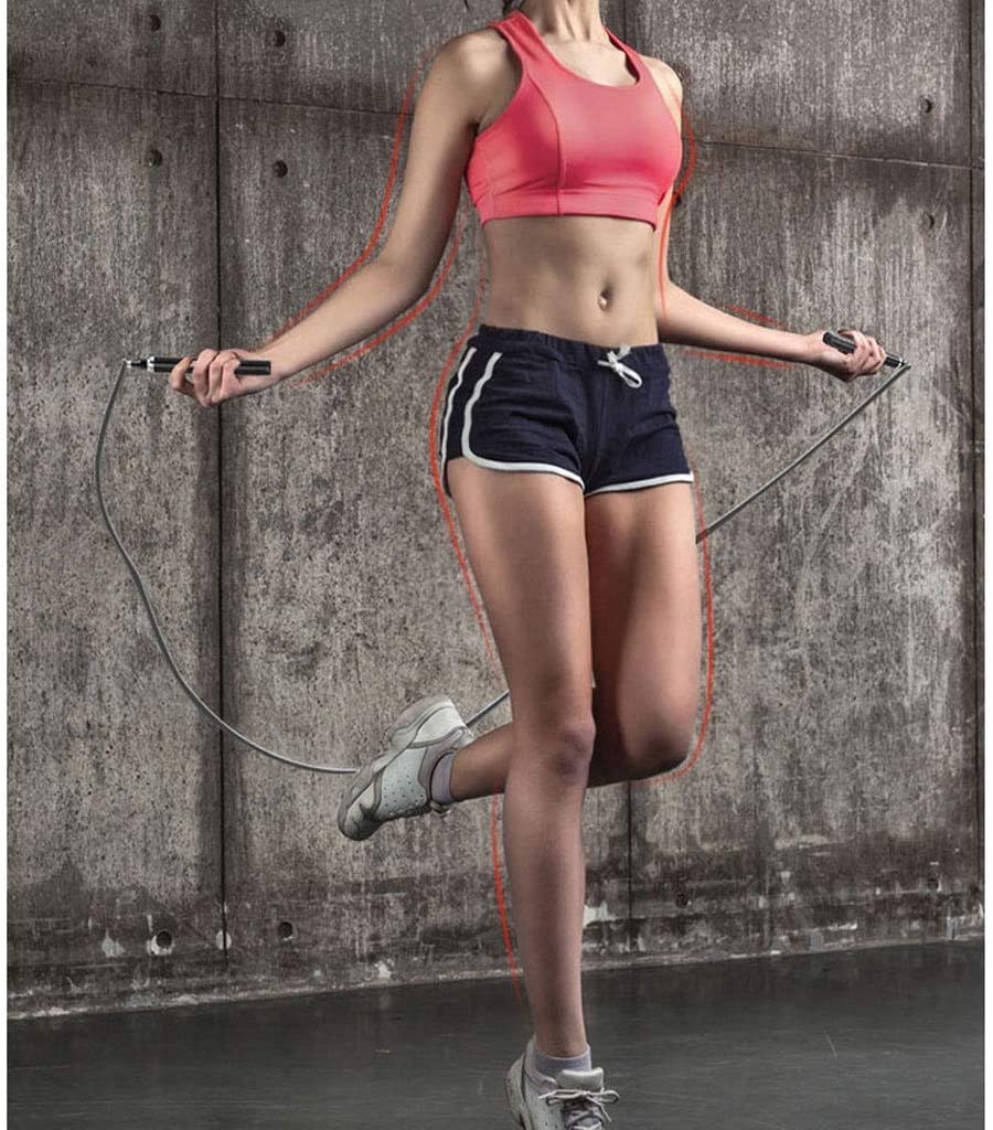 Comba Cuerda Saltar Comba de Saltar Cuerda Para Saltar, Rodamiento De Alta Velocidad, Cuerda Para Saltar, Cuerdas Ajustables De 3M, Equipo De Entrenamiento Para Gimnasio En Casa Para Perder Peso Cuerd