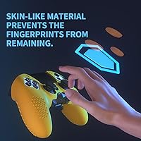 Vista 13 de PlayVital 3D Studded Edition Anti-Slip Silicone Cover Case for ps5 Edge Controller, Soft Rubber Protector Skin for ps5 Edge Wireless Controller with