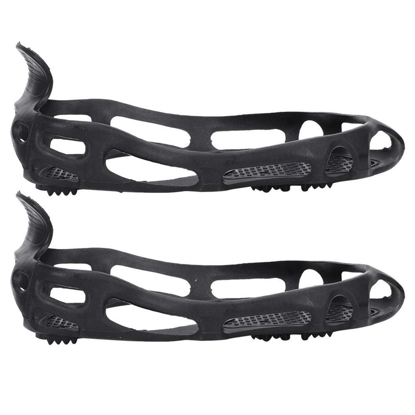 Mxtech Climbing Spikes Crampons, Anti Slip Universal Lightweight Snow Grips, for Boots Shoes