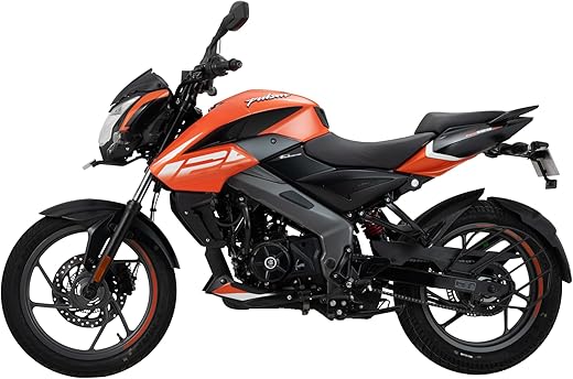 Bajaj Pulsar Ns 125 Motorcycle/Motorbike - Fiery Orange - Ex-Showroom