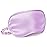 LULUSILK 100% Mulberry Silk Sleep Mask, Lavender Silk Eye Cover for Sleeping, Pack of 1