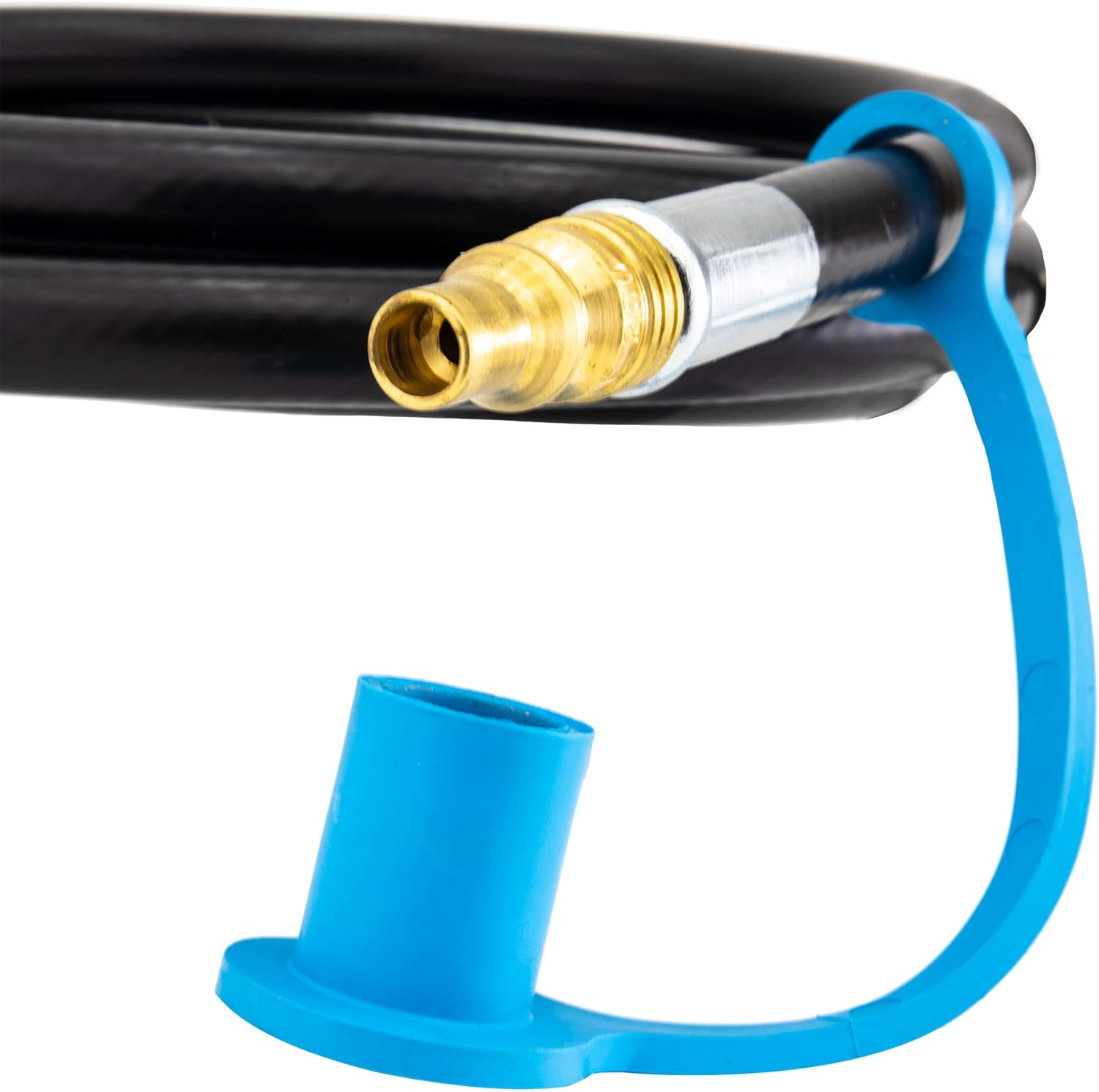 RecPro RV LP Dual Quick Connect Hose | Multiple Lengths | 1/4" ID | RV, Van, Camper, Trailer (96)