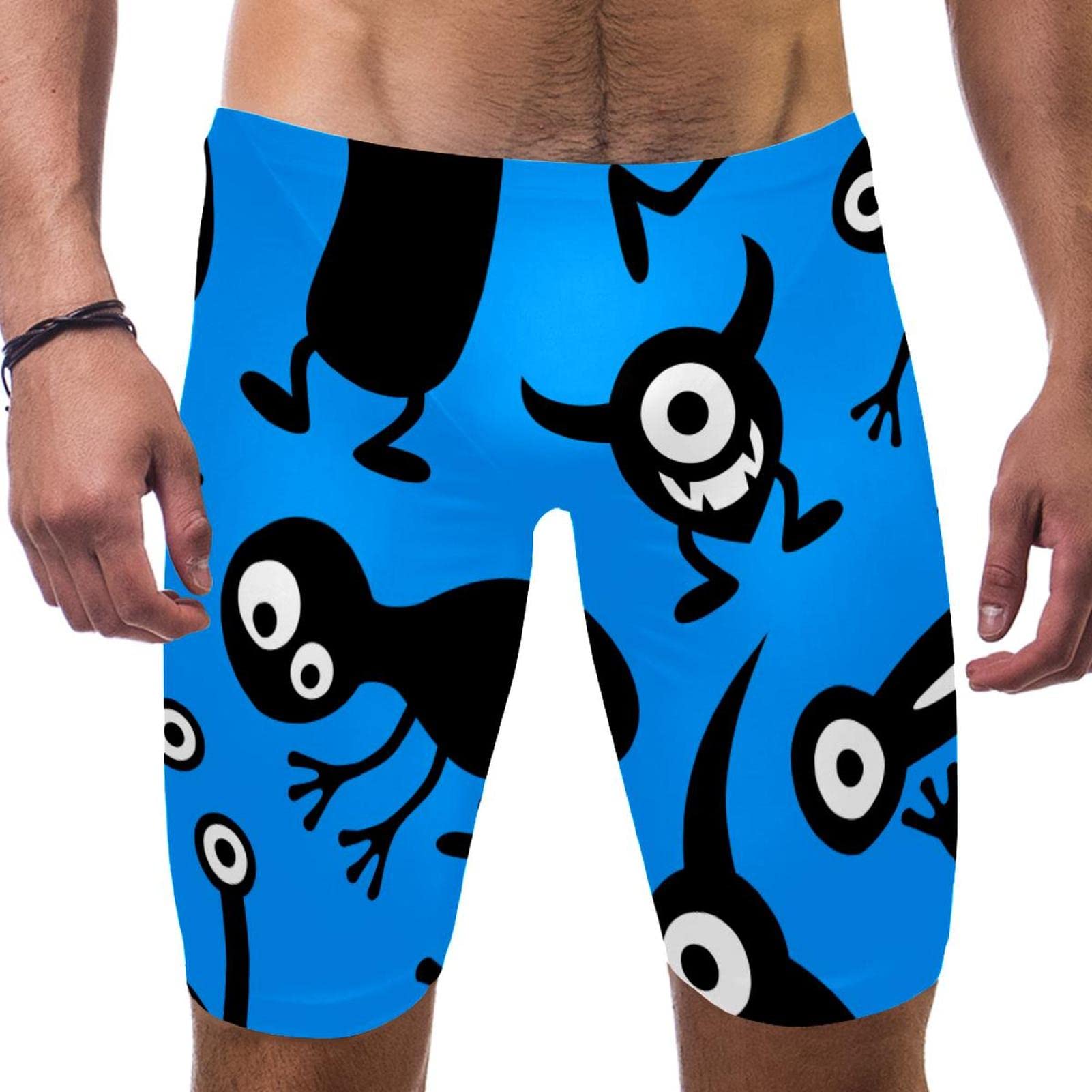 Bañador swim jammers de hombre estilo long racing training multicolor S 7