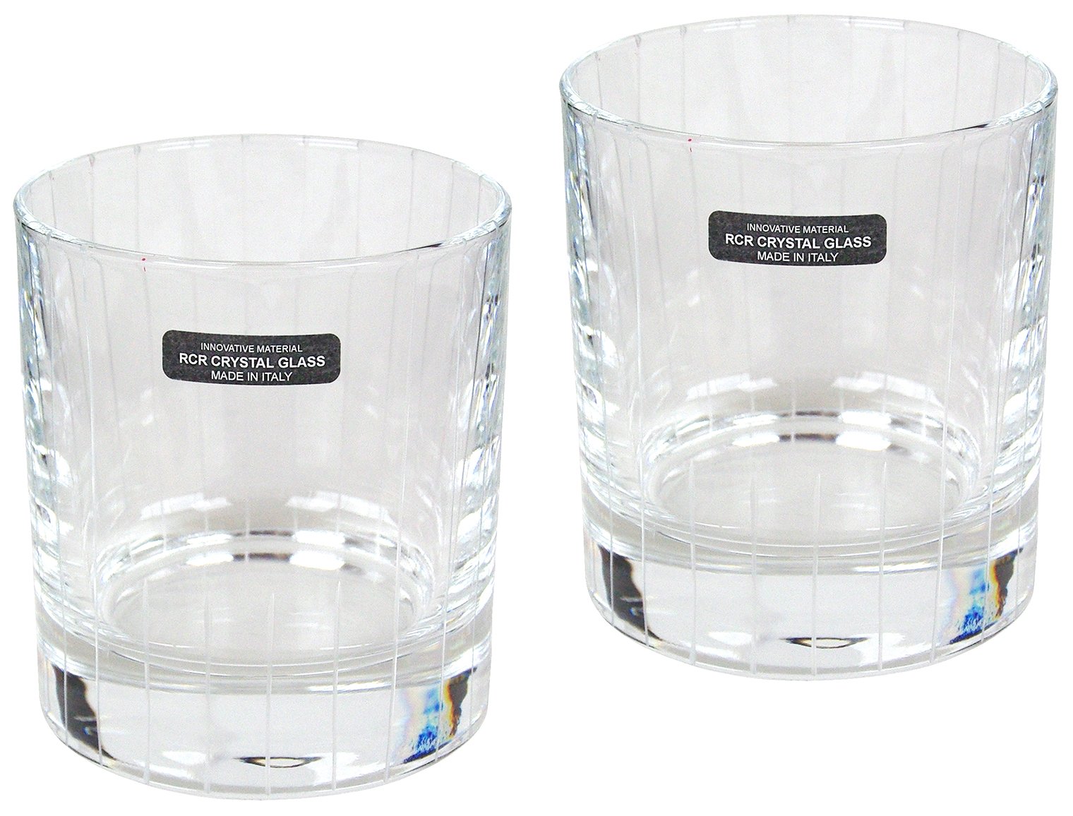 Yoshitani Glass RX-4555A-2 My Glass Line Cut Old Pair Set, 10.1 fl oz (300 ml)