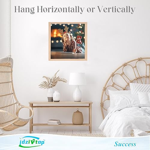 Vista 34 de Marco gris rústico de 18 x 24 pulgadas, marco para póster de 18 x 24 pulgadas, color gris envejecido, grande, retro, natural, 24 x 18 pulgadas