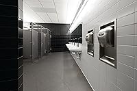 Vista 5 de XLERATOR Secador de manos compatible con la ADA Kit #40502 (secadora no incluida)