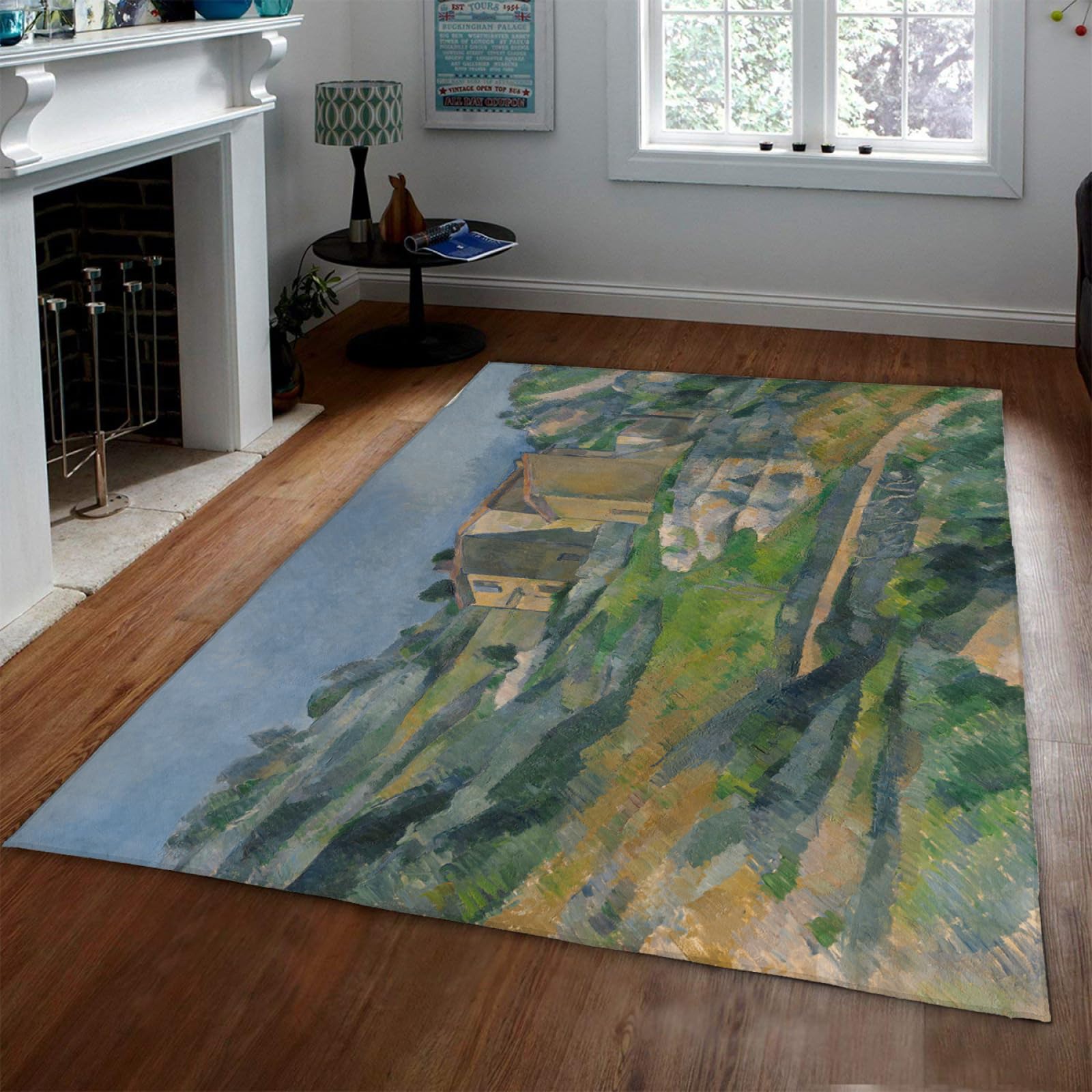 Tapis Paul Cézanne résistant et doux tapis de salle à manger et salon 160x220cm