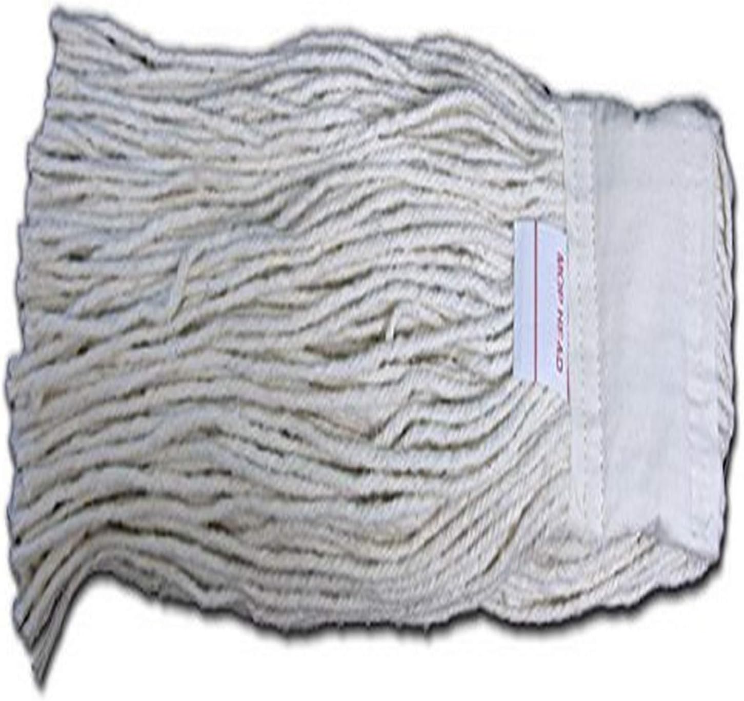 T.W Evans Cordage S0032 Super Strand Cotton Mop Head, 32-Ounce, 12-Pack