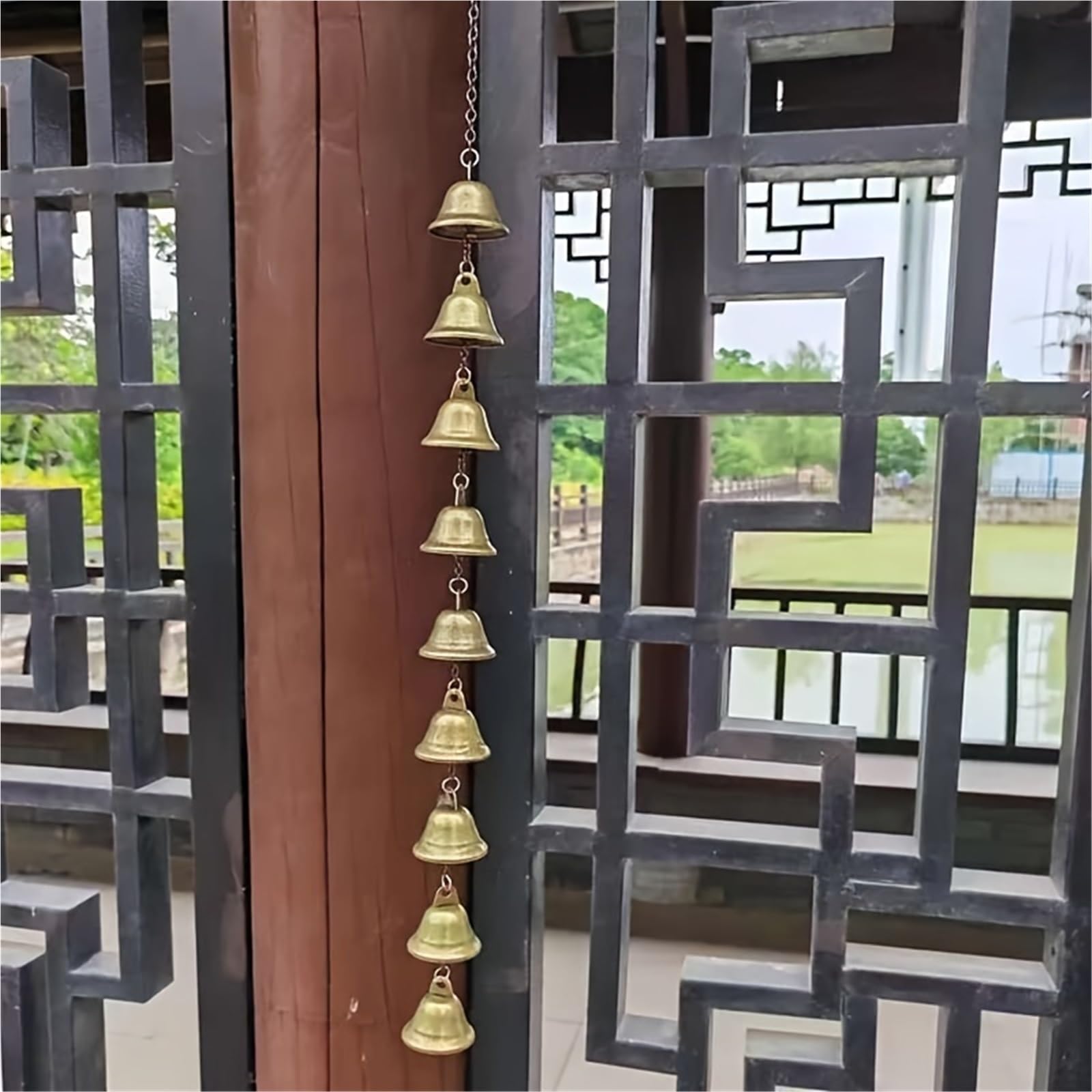 AFDHVTKLDR Wind Chimes Creative Garden Wind Chime Decorative Bell for Courtyard Wall Hanging Home Decor