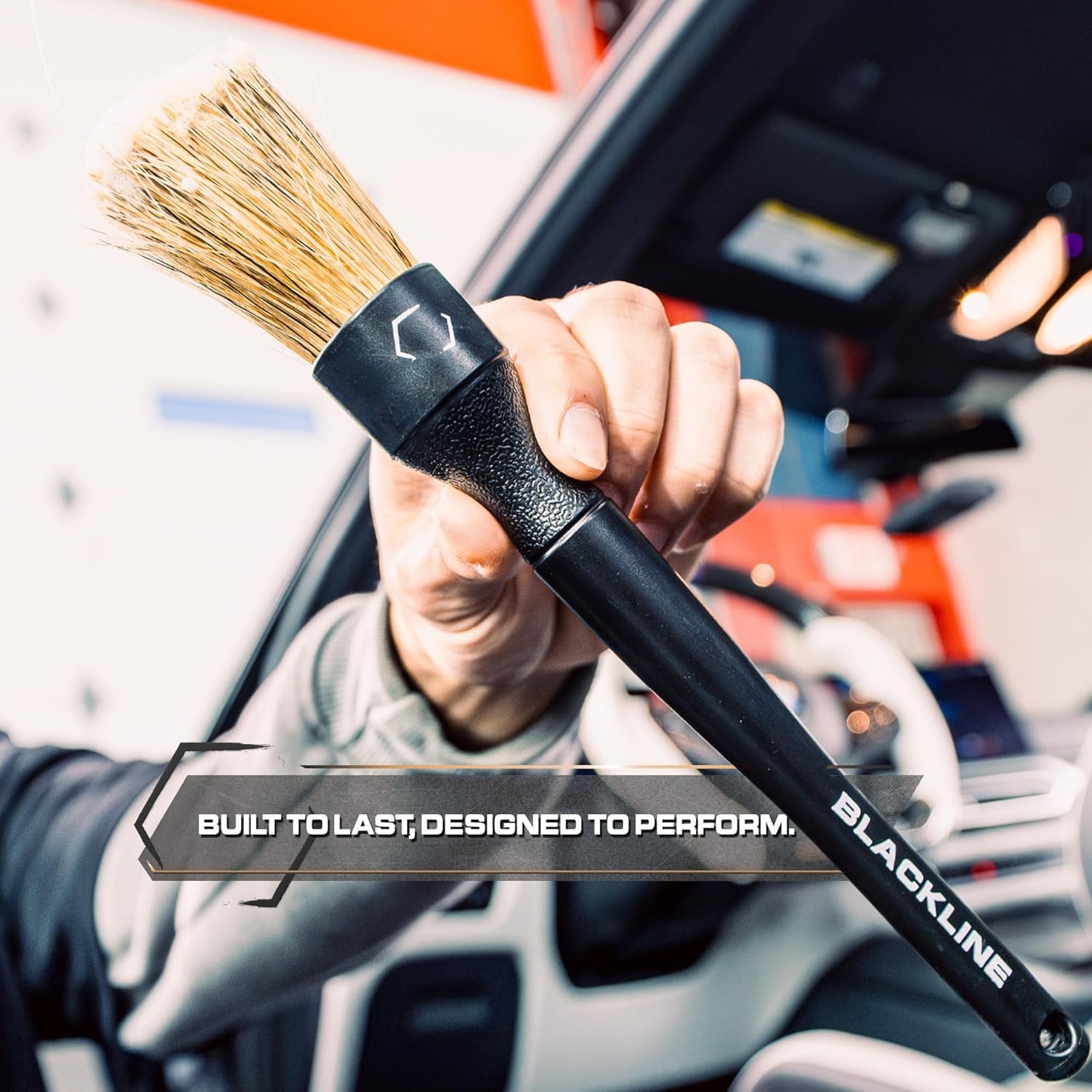 Brosses à Poils De Sanglier Pour Le Nettoyage De Voiture Outils De Tableau De Bord Brosse D Tail Nettoyage Auto J0v3