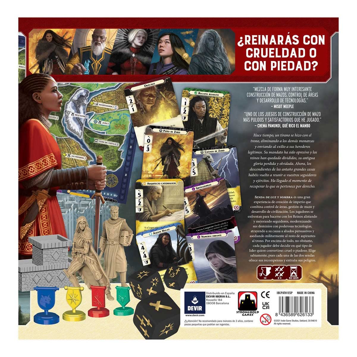 Devir - Senda de Luz y Sombra, Juego de Mesa de Estrategia