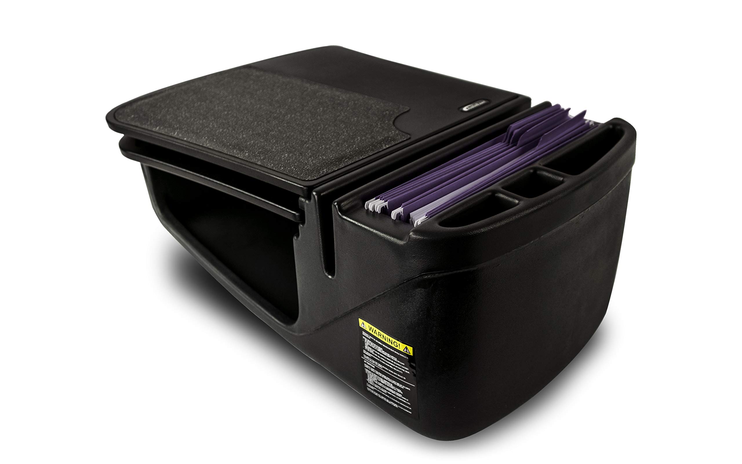AutoExec GripMaster Car Desk for Your Vehicle Workstation and Mobile Office, Black