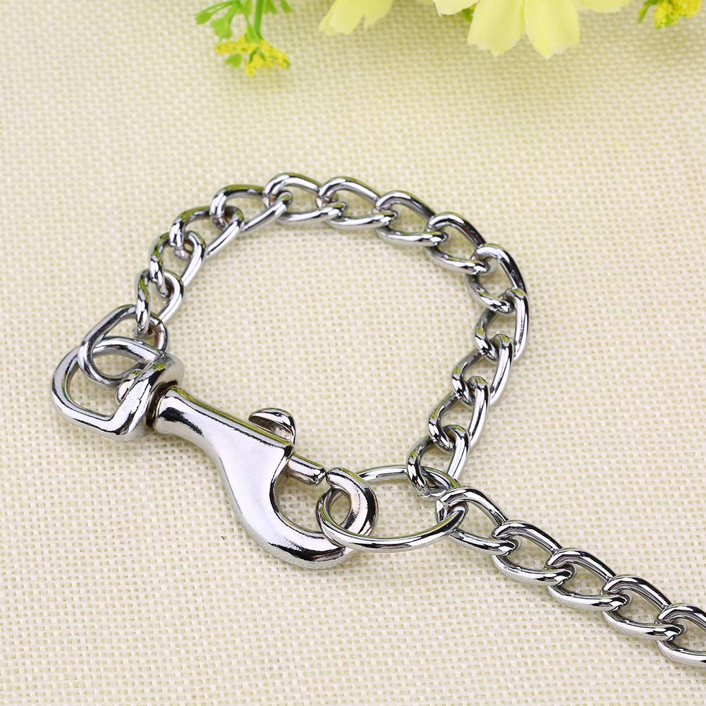 2 Way Dog Chain,2.5mm 40cm Double Dogs Lead Dog Tie Dog Leash Coupler Dual Dog Leash Extension Splitter Chain Lead for Walking Training - Image 3
