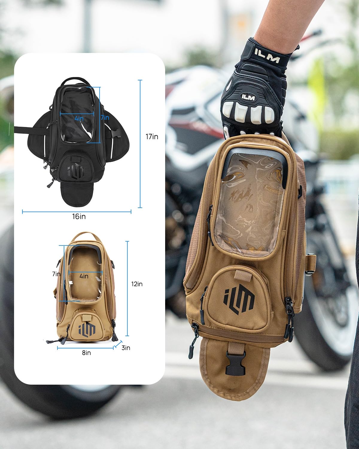 Borsa da serbatoio Givi EA118 Tanklock ️ [-24
